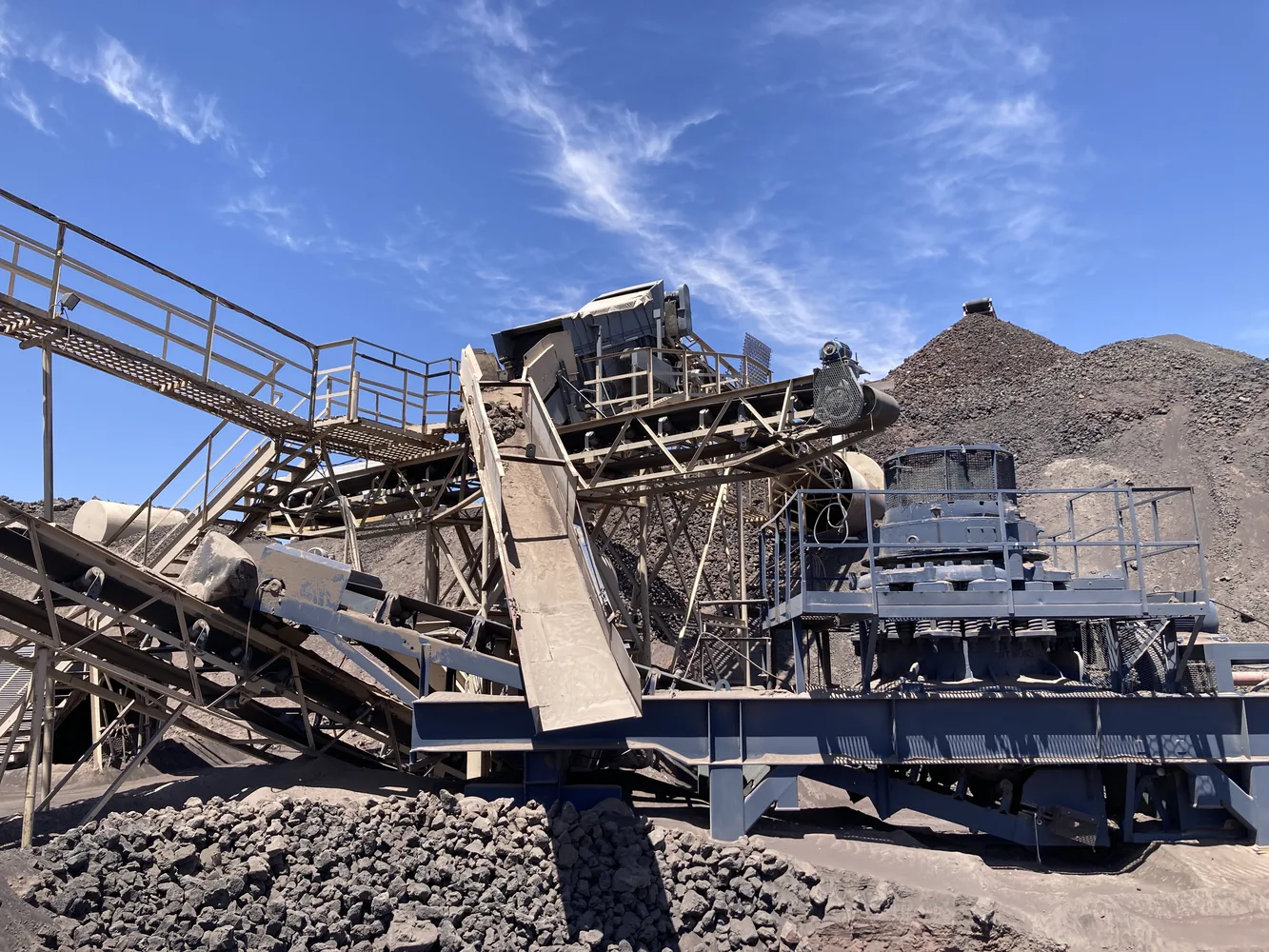 Optimizing Equipment Placement in Aggregate Mines